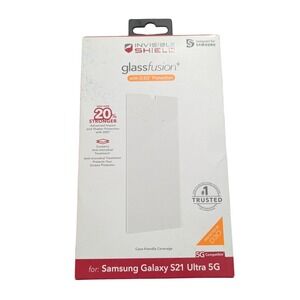 Z5N Zagg Invisible Shield Glass Fusion+ D30 for Samsung Galaxy S21 Ultra 5G‎